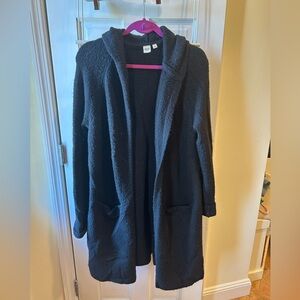 GAP Black Textured Cardigan